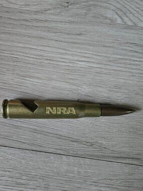 NRA bullet bottle opener
